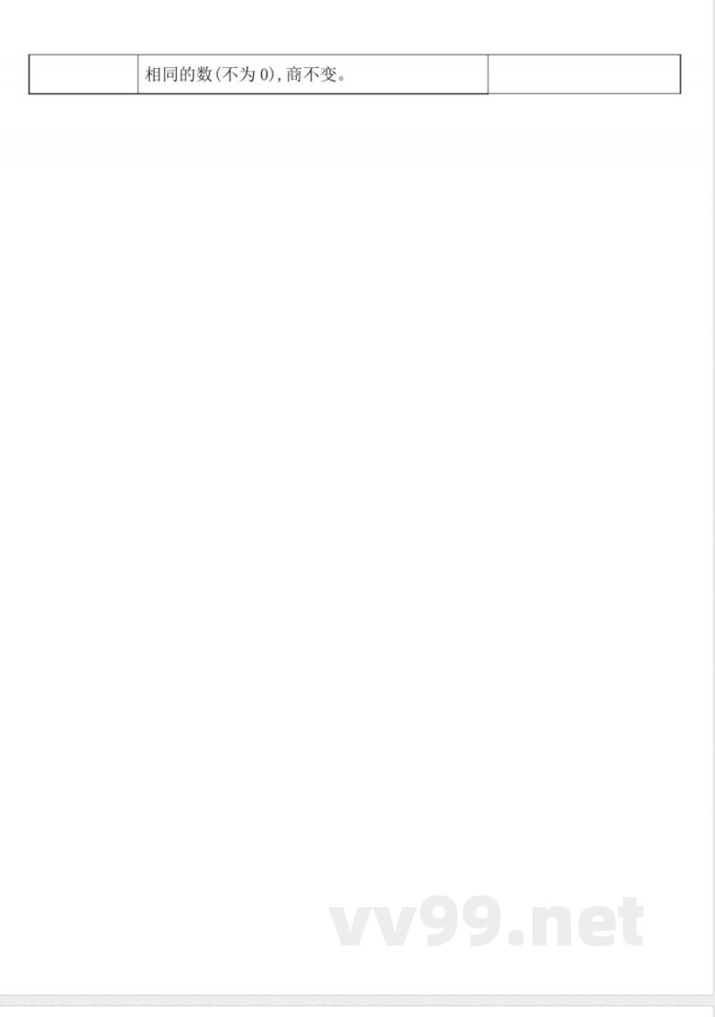 四年级上册数学人教版知识点汇总(第6单元) 四年级上册数学人教版知识点汇总(第6单元)