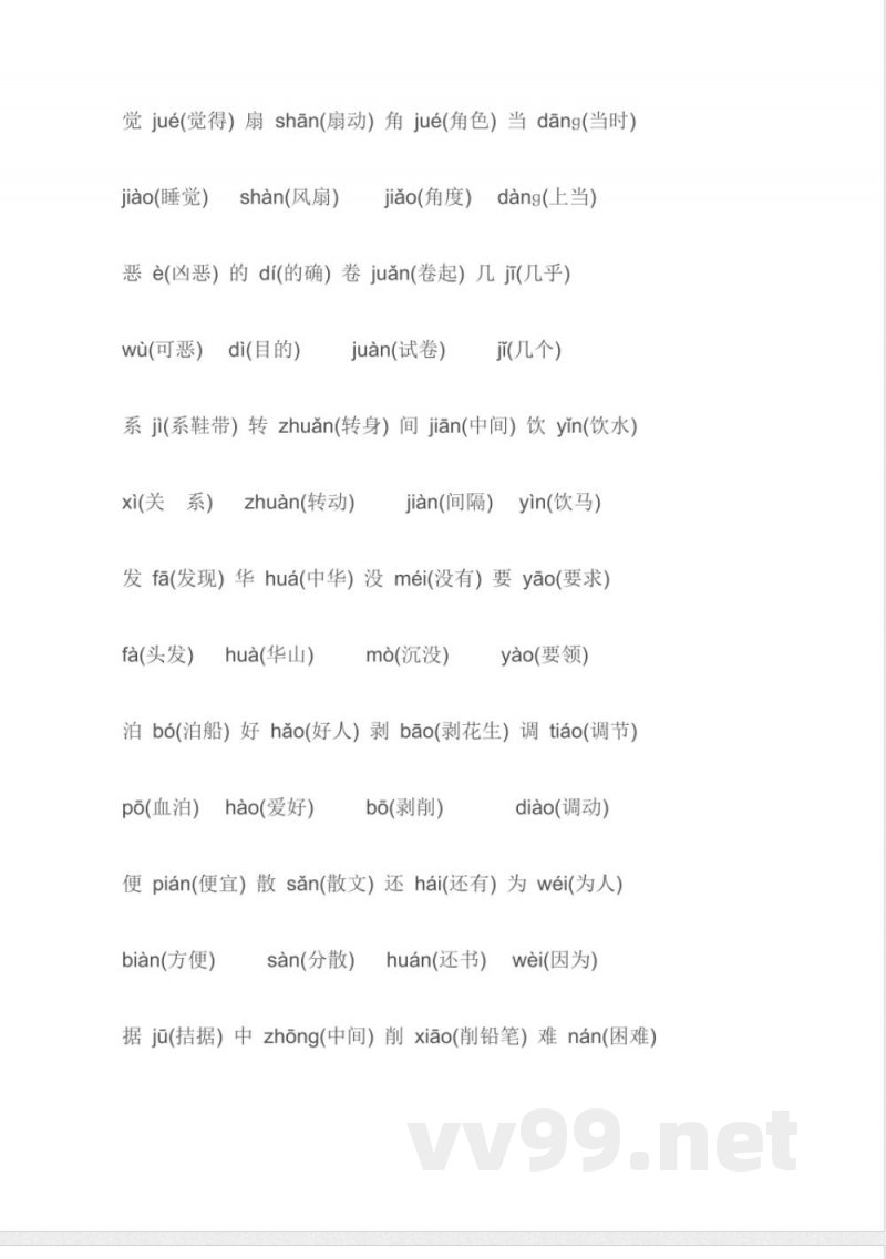 小学语文知识点-四年级语文复习知识点 小学语文知识点-四年级语文复习知识点