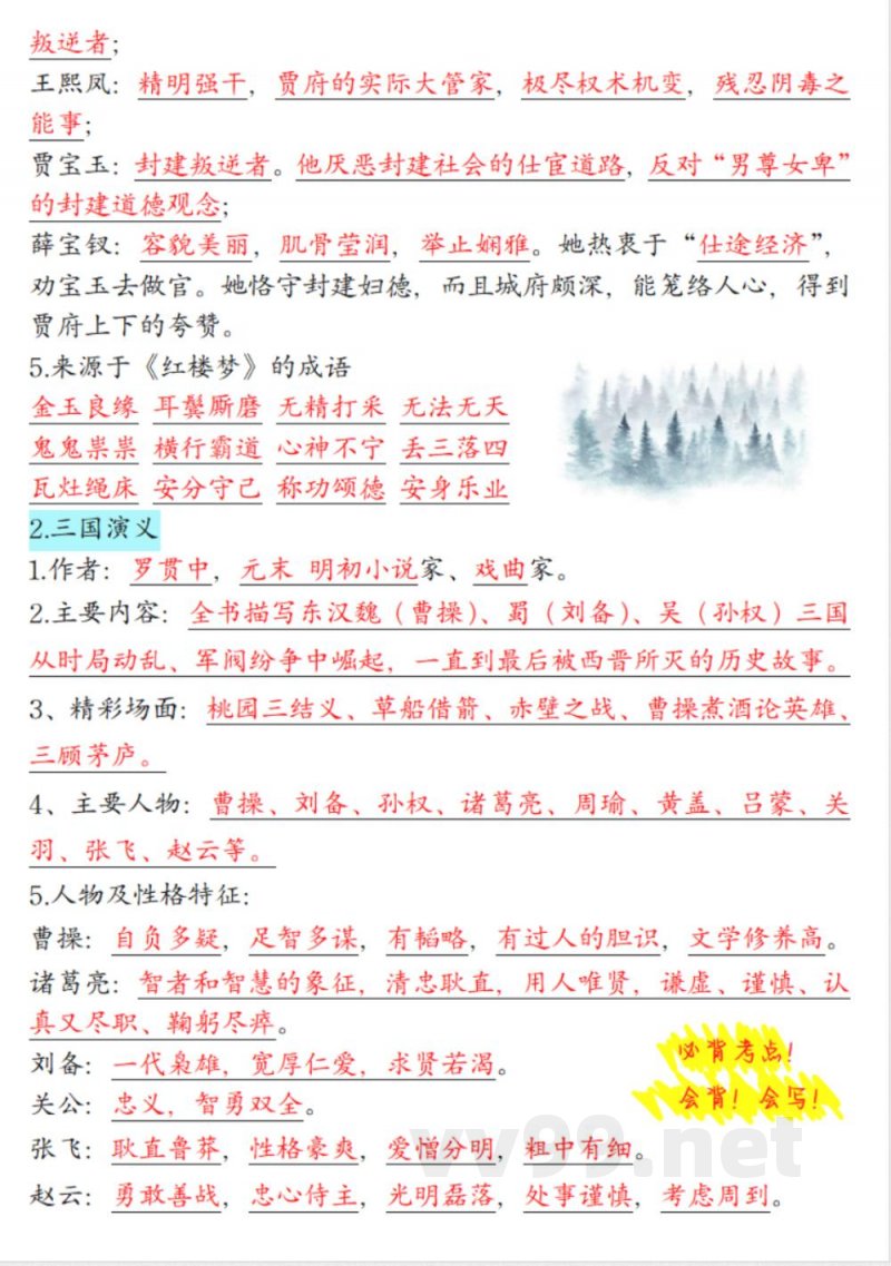 统编版五年级下册语文全册知识点汇总(高频考点) 统编版五年级下册语文全册知识点汇总(高频考点)