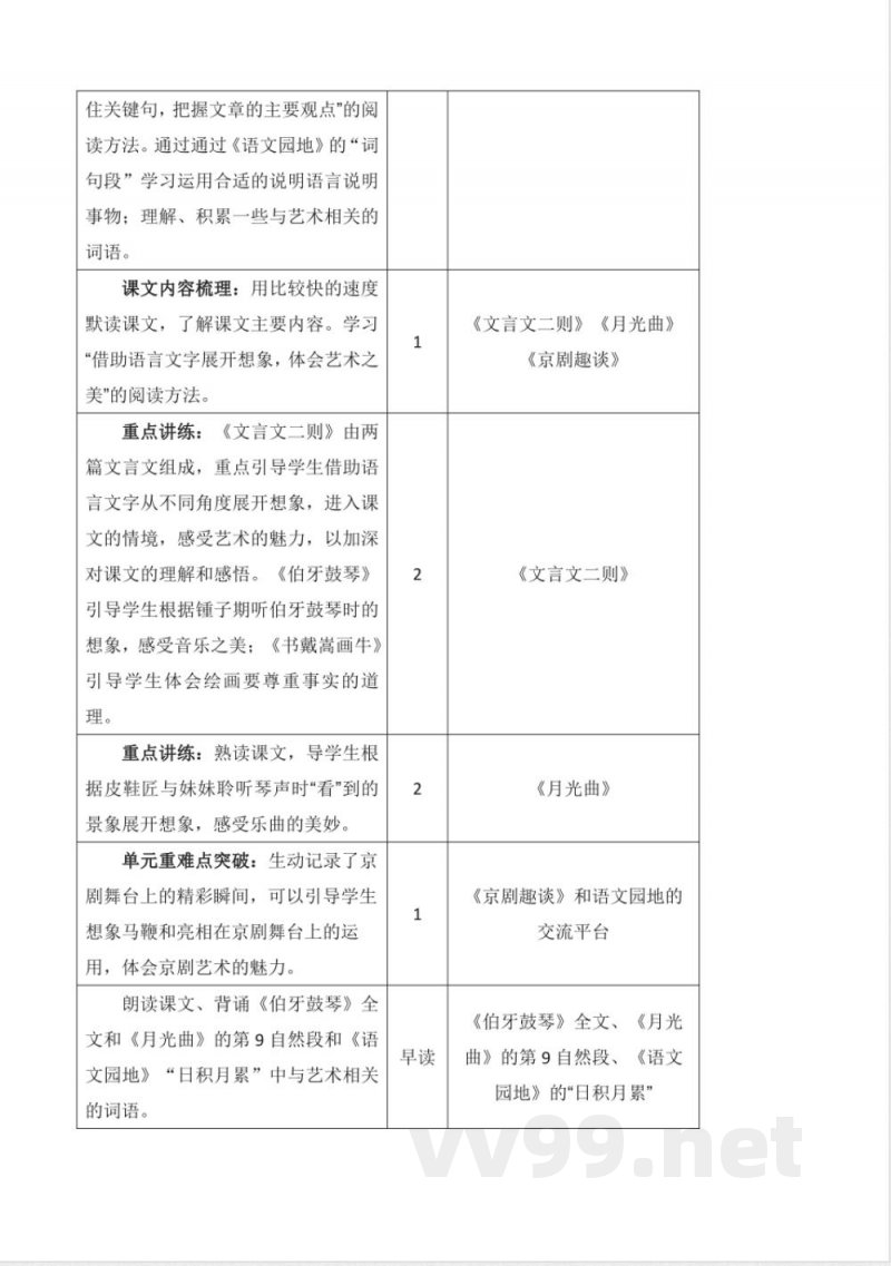 第七单元大单元教学设计六年级语文上册(统编版) 第七单元大单元教学设计六年级语文上册(统编版)