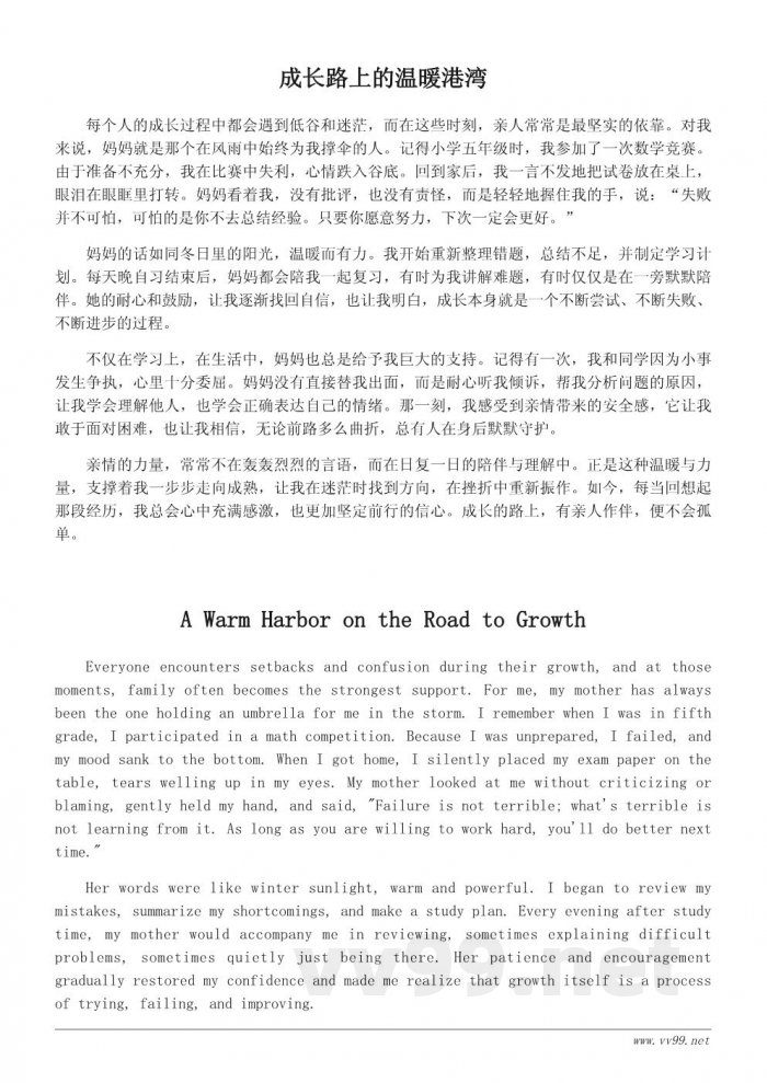 温暖与力量:我最亲的人作文600字(适合学生参考) 温暖与力量:我最亲的人作文600字(适合学生参考)