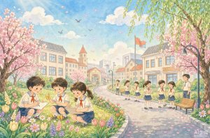 春天的校园文档大全